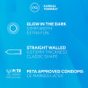 EXS Préservatifs phosphorescents Glowing 53mm x100